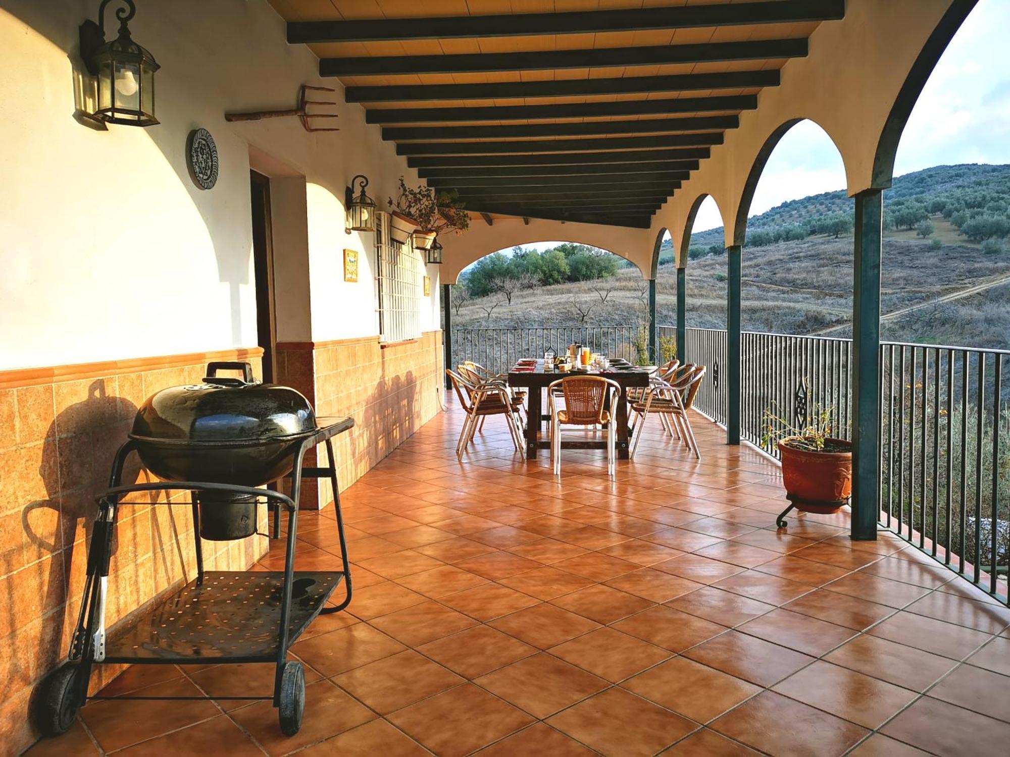 Finca Pil - Casa Rural Con Piscina Ríogordo Exterior foto